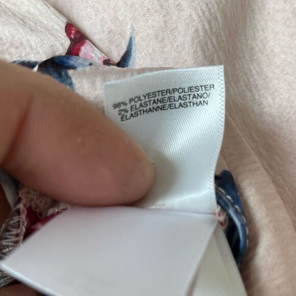 NWT RACHEL Rachel Roy Floral Blouse Top Size 10 - Picture 8 of 8